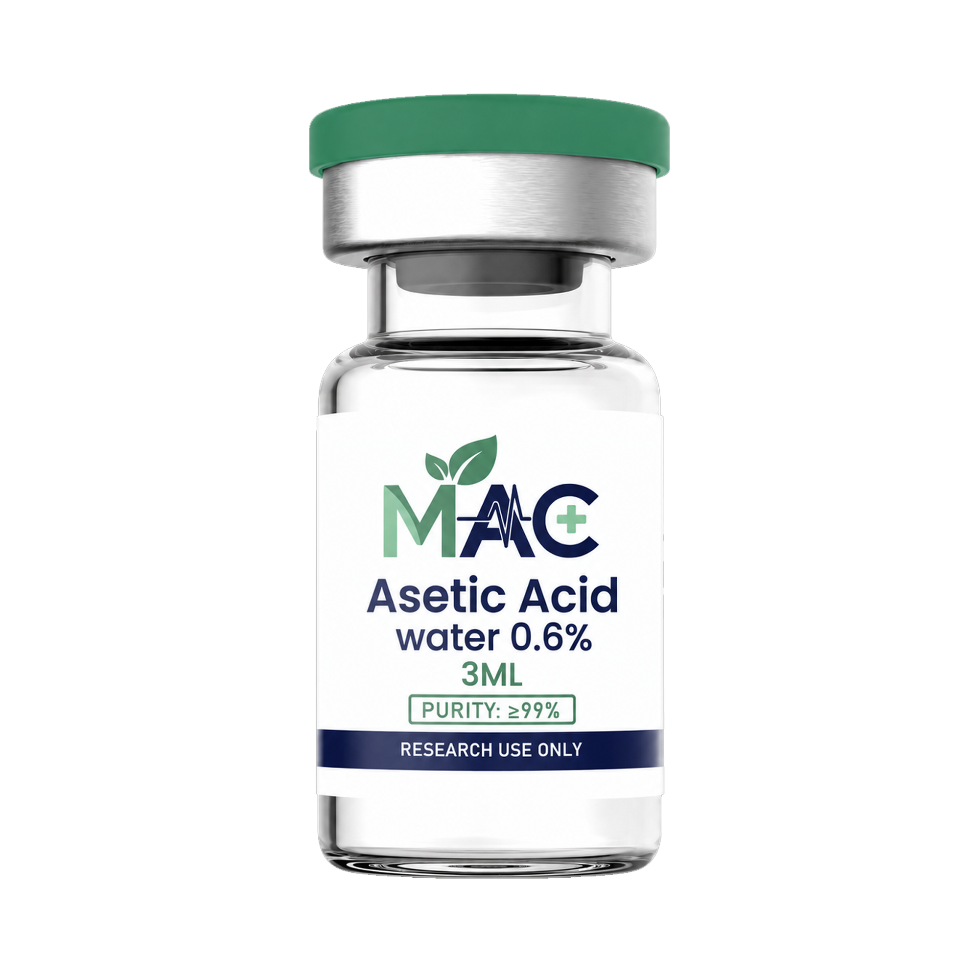 Asetic Acid water 0.6% (3ml)